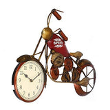 Load image into Gallery viewer, JaipurCrafts Designer Sports Bike Shaped Iron Wall Clock (15.50 in x 22 inch)