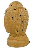 गैलरी व्यूवर में इमेज लोड करें, JaipurCrafts Electric Ceramic Buddha Idol Aroma Diffuser (Brown, 18 cms X 10 cms X 10 cms)