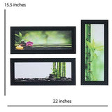 Load image into Gallery viewer, JaipurCrafts Meditation Set of 3 Large Framed UV Digital Reprint Painting (Wood, Synthetic, 41 cm x 53 cm)