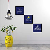 Load image into Gallery viewer, Webelkart Premium Set of 3 Motivational/Inspirational Quote Photo Frame for Wall, Office, Study Room Decoration Poster Framed with Plexi Glass, Size - 10 x 10 INCH