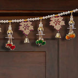 Load image into Gallery viewer, Webelkart Premium Om Handmade Door Toran for Door Home Decoration and Diwali Decoration (Multicolored)- 34 Inch