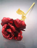 Load image into Gallery viewer, Webelkart Artificial Roses (Red, Gold, 1 Piece)