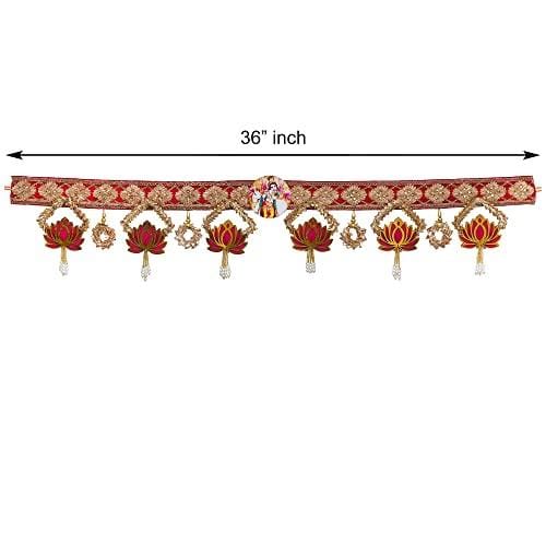 Webelkart Premium Traditional Art Handmade Door Bandarwal toran for Ho Webelkart Premium Traditional Art Handmade Door Bandarwal toran for Ho