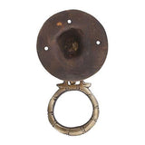 गैलरी व्यूवर में इमेज लोड करें, WebelKart Brass Elephant Face Door Knocker (15 x 4.50 x 8 cm, Golden)