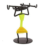 गैलरी व्यूवर में इमेज लोड करें, WebelKart JaipurCrafts Designer Tribal Art Iron Key Holder (Multicolour, 16 x 12 x 9 cm)