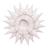 Load image into Gallery viewer, WebelKart Designer Flowers Wall Delight Mirror Wall Sconce Wall Hanging, Wall Decoration- 17 in