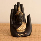 गैलरी व्यूवर में इमेज लोड करें, Webelkart Ceramic Sitting Buddha Idol Statue, 10 IN, Multicolour, 1 Piece