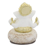 Load image into Gallery viewer, Webelkart Gold Plated Lord Ganesha for Car Dashboard Statue Ganpati Figurine God of Luck &amp; Success Diwali Gifts Home Decor (Size: 2.75 x 2.25 inches)