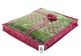 Load image into Gallery viewer, JaipurCrafts 1 Pcs Satin Fabric Saree Cover, 3 Sarees, Gift Set, Pink