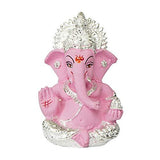 Load image into Gallery viewer, Webelkart Silver Plated Lord Ganesh for Car Dashboard Statue Ganpati Figurine God of Luck &amp; Success Diwali Gifts Home Décor (Size: 8.25 x 3.50 x 5.50 cm)