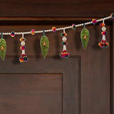 गैलरी व्यूवर में इमेज लोड करें, Webelkart Premium Lord Ganesha Handmade Door Toran for Door Home Decoration and Diwali Decoration (Multicolored)- 43 Inch