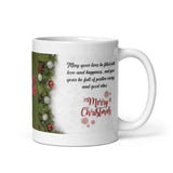 Load image into Gallery viewer, Webelkart Premium Merry Christmas Greetings Coffee Mug with 1 Santa Cap and 12 Pcs Christmas Santa Clause Ornament Hangings for Christmas