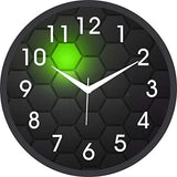 गैलरी व्यूवर में इमेज लोड करें, JaipurCrafts Plastic Wall Clock (Black , 2 X 12 X 12 Inch)