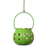 गैलरी व्यूवर में इमेज लोड करें, Webelkart Premium Rajasthani Ball Tealight Holder with Hanging Chain- for New Year Party &amp; Christmas Party