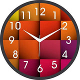 Load image into Gallery viewer, JaipurCrafts Designer Plastic Wall Clock for Home/Living Room/Bedroom/Kitchen- 9.50 in (with Ajanta Movement)