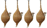 Load image into Gallery viewer, Webelkat Designer Premium Hanging Coir Bird Nest for Small Birds Balcony Cage and Garden (Beige)-PO4