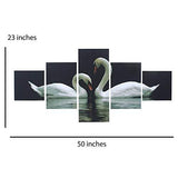 गैलरी व्यूवर में इमेज लोड करें, JaipurCrafts Multieffect UV Textured Panel Painting (Synthetic, 60 cm x 125 cm x 1 cm, Set of 5)