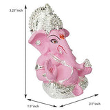 Load image into Gallery viewer, Webelkart Silver Plated Lord Ganesh for Car Dashboard Statue Ganpati Figurine God of Luck &amp; Success Diwali Gifts Home Décor (Size: 8.25 x 3.50 x 5.50 cm)