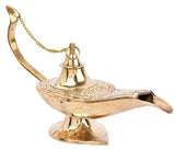 Load image into Gallery viewer, JaipurCrafts Premium Antique Brass Chirag Showpiece (6 IN)