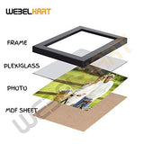 Load image into Gallery viewer, Webelkart Premium Motivational/Inspirational Quote Synthetic Photo Frame for Wall, Office, Study Room Decoration Poster Framed with Plexi Glass, Size - 10 x 10 Inch, Multicolour | Set of 4