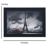Load image into Gallery viewer, JaipurCrafts Effiel Tower Large Framed UV Digital Reprint Painting (Wood, Synthetic, 23 cm x 33 cm)