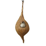 Load image into Gallery viewer, Webelkart Webelkat Designer Premium Hanging Coir Bird Nest for Small Birds Balcony Cage and Garden (Beige)