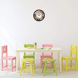 गैलरी व्यूवर में इमेज लोड करें, JaipurCrafts Plastic Wall Clock (Multi_2 Inch X 12 Inch X 12 Inch )