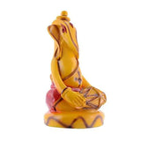 Load image into Gallery viewer, JaipurCrafts Lord Ganesha Playing Dholak Musician Showpiece - 24 cm (Polyresin, Multi Color)| for Gifting| Garden Decor| Diwali Gifts| Living Room Decor