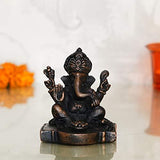 गैलरी व्यूवर में इमेज लोड करें, Webelkart Marble Antique Lord Ganesha Idol,God of Luck &amp; Success Diwali Gifts Home Decor (Size: 3.00&quot;)