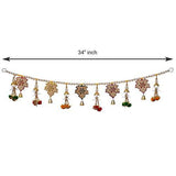 Load image into Gallery viewer, Webelkart Premium Om Handmade Door Toran for Door Home Decoration and Diwali Decoration (Multicolored)- 34 Inch
