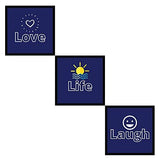 Load image into Gallery viewer, Webelkart Premium Set of 3 Motivational/Inspirational Quote Photo Frame for Wall, Office, Study Room Decoration Poster Framed with Plexi Glass, Size - 10 x 10 INCH