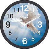 गैलरी व्यूवर में इमेज लोड करें, JaipurCrafts Plastic Designer Wall Clock for Home/Living Room/Bedroom/Kitchen with Ajanta Movement (12 in)