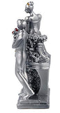 गैलरी व्यूवर में इमेज लोड करें, JaipurCrafts Resin Romantic Valentine Love Couple Statue Showpiece (13 cm; Multicolour)