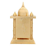 Load image into Gallery viewer, JaipurCrafts Metal Gold Plated Ganesha Decorative Temple Figurine Lord Ganpati Lakshmi Statue Good Luck Spiritual Pooja Gifts Idols(Size 6 x 3.60 Inches, Medium)