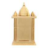 Load image into Gallery viewer, JaipurCrafts Metal Gold Plated Ganesha Decorative Temple Figurine Lord Ganpati Lakshmi Statue Good Luck Spiritual Pooja Gifts Idols(Size 5 x 2.75 Inches, Small)