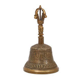 गैलरी व्यूवर में इमेज लोड करें, WebelKart Ashtadhatu Tibetan Om Bell Fengshui Vastu Meditation Space Healing Spiritual Handicraft Product for Home, Office &amp; Temple - 5 in