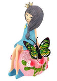 गैलरी व्यूवर में इमेज लोड करें, JaipurCrafts Resin Cute Doll Statue Showpiece; 12 cm; Multicolour