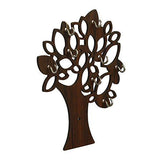 गैलरी व्यूवर में इमेज लोड करें, JaipurCrafts Tree Wooden Key Holder (19 cm x 17.78 cm x 0.4 cm, Beige)- 7 Hooks