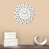 Load image into Gallery viewer, WebelKart Designer Wooden Wall Clock for Home/Living Room/Bedroom/Kitchen- 12 in (with Ajanta Brand Dial)