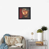 Load image into Gallery viewer, JaipurCrafts Saibaba Framed UV Digital Reprint Painting (Wood, Synthetic, 30 cm x 30 cm)
