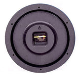 Load image into Gallery viewer, JaipurCrafts Premium Galaxy Ajanta Step Movement Wall Clock (12-inch, Black Frame)