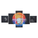 गैलरी व्यूवर में इमेज लोड करें, JaipurCrafts Multieffect UV Textured Panel Painting (Synthetic, 60 cm x 125 cm x 1 cm, Set of 5)