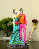 Load image into Gallery viewer, JaipurCrafts WebelKart Resin Romantic Valentine Love Couple Statue Showpiece (Multicolour)