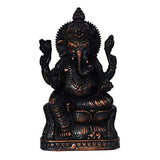 गैलरी व्यूवर में इमेज लोड करें, Webelkart Antique Lord Ganesha Idol,God of Luck &amp; Success Diwali Gifts Home Decor (Size: 5.25&quot;)