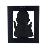 Load image into Gallery viewer, JaipurCrafts Golden Lord Ganesha Wall Hanging Showpiece - 37 cm (Wood, Black, Gold), for Festive Decor/Interior Decor