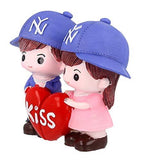 Load image into Gallery viewer, JaipurCrafts Resin Love Couple Statue, 10 CM, Multicolour, 2 Piece
