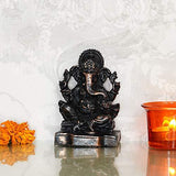 गैलरी व्यूवर में इमेज लोड करें, Webelkart Antique Copper Colored Lord Ganesha Idol,God of Luck &amp; Success Diwali Gifts Home Decor (Size: 4.00&quot;)