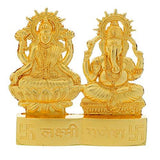 गैलरी व्यूवर में इमेज लोड करें, Webelkart Premium Diwali Gift Combo of Gold Plated Laxmi Ganesha Idol, 1 Cadbury Celebrations Gift Pack