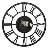 गैलरी व्यूवर में इमेज लोड करें, Webelkart Beautiful Square Wood Wall Clock (30 cm x 30 cm x 2.8 cm, Brown)- Without Glass (Design 11)