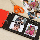 गैलरी व्यूवर में इमेज लोड करें, Webelkart Wooden DIY Scrapbook Memory Book Photo Album (26 x 16 x 4 cm, 0.5 kg) -30 Sheets